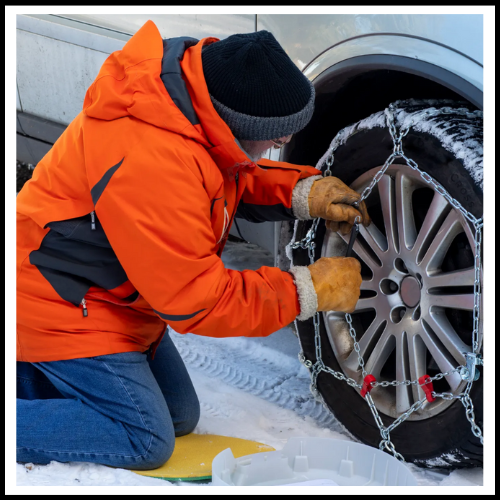 CATENE DA NEVE OMOLOGATE A NORMA DI LEGGE GRUPPO 90 205/55R16 CON GUANTI DA LAVORO IN OMAGGIO