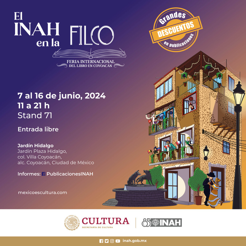 Ofrecerá el INAH novedades y descuentos en la III Feria Internac