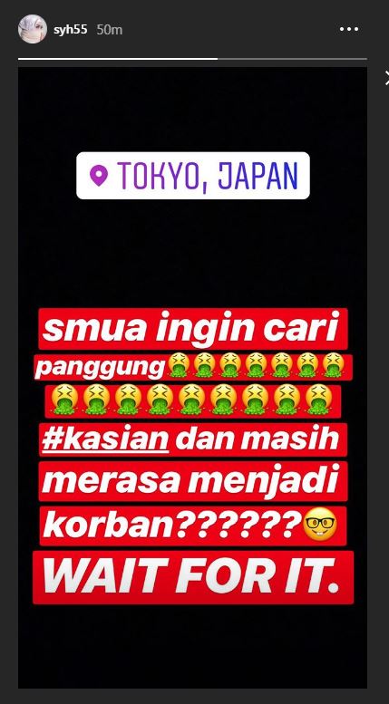 (Screenshot Instagram story Aisyahrani)