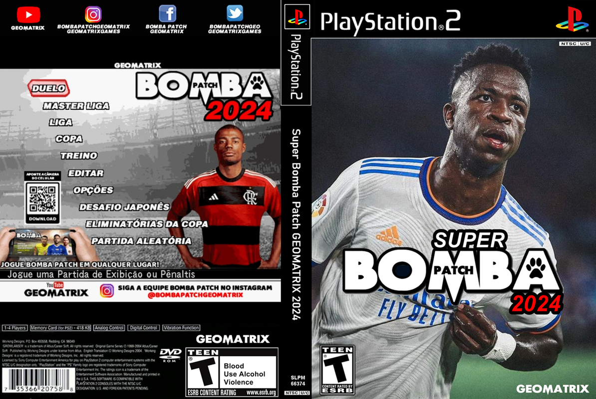 Super Bomba Patch - GEOMATRIX - (Abril)  2024