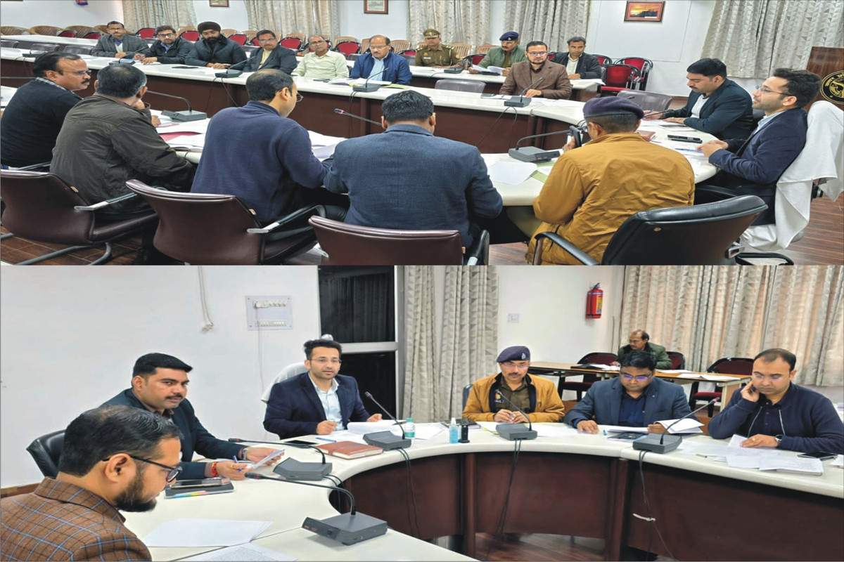 मुख्य विकास अधिकारी की अध्यक्षता में आयोजित हुई जिला सड़क सुरक्षा समिति की बैठक
