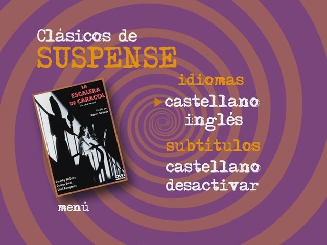 2 - La Mujer del Cuadro + La Escalera de Caracol [DVD9Full] [PAL] [Cast/Ing] [1944/45] [Intriga]
