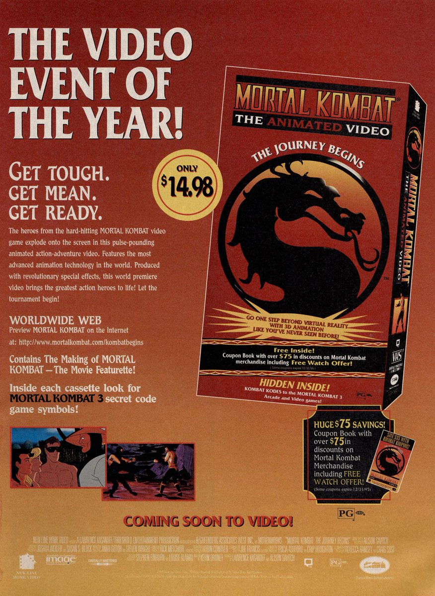 Mortal Kombat - The Journey Begins [1995] 1080p + COMICS