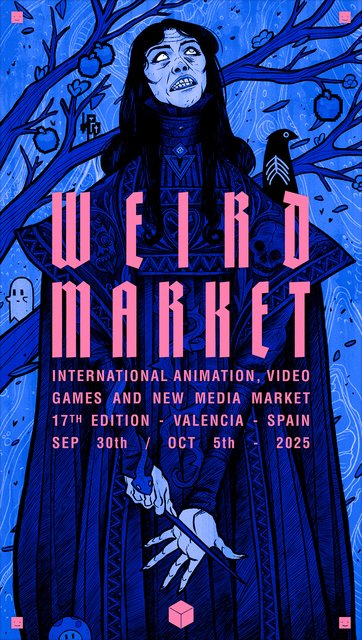 WEIRD MARKET 2025 VALENCIA PRESENTA SU CARTEL DISEÑADO POR IGOR HERAS