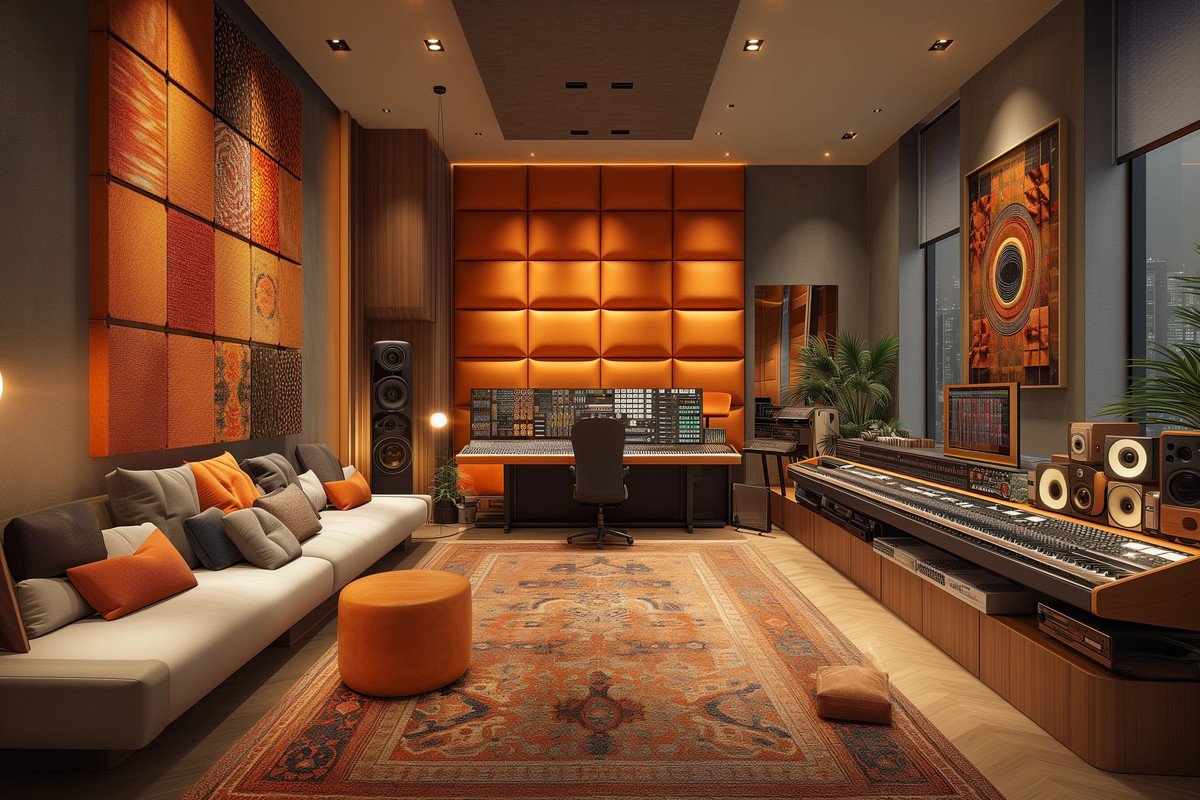 High-End Luxury Chairs for Professional Recording Studios