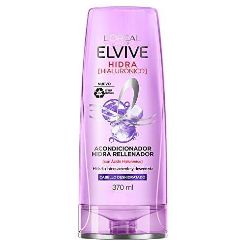 Amazon: L'Oréal Paris Acondicionador Hidra Hialurónico Elvive 370 ml | envío gratis con Prime