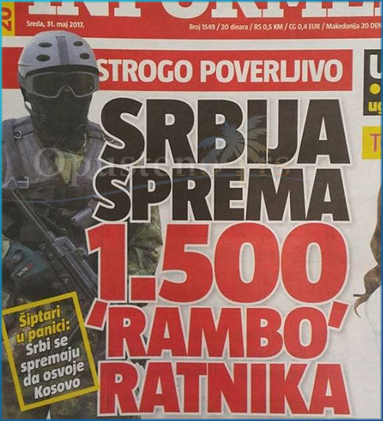 Ustaše biju srpsku nejač na Kosovu Srbija-sprema-rambo-ratnike