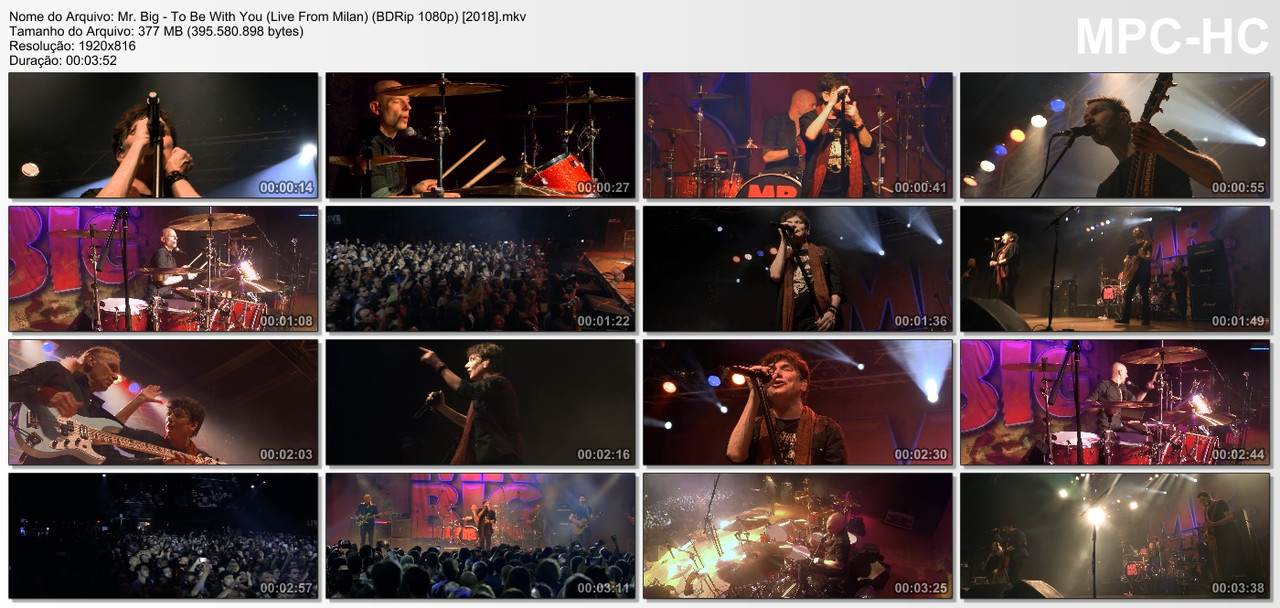 Mr. Big - To Be With You (Live From Milan) (BDRip 1080p) [2018]