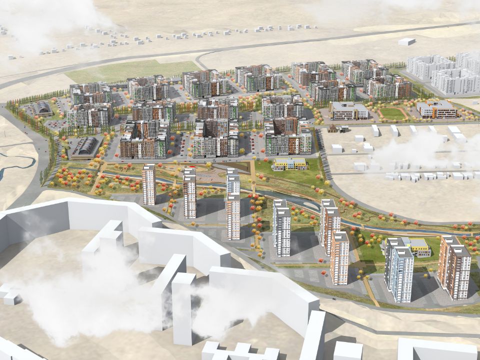 План застройки новой кузнечихи в нижнем новгороде