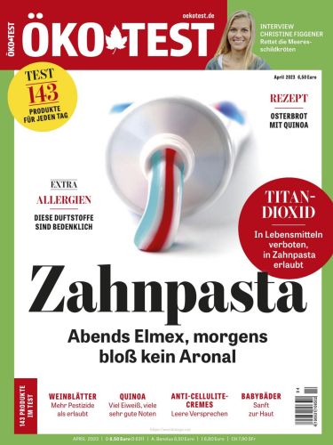 Cover: Öko-Test Testmagazin April No 04 2023