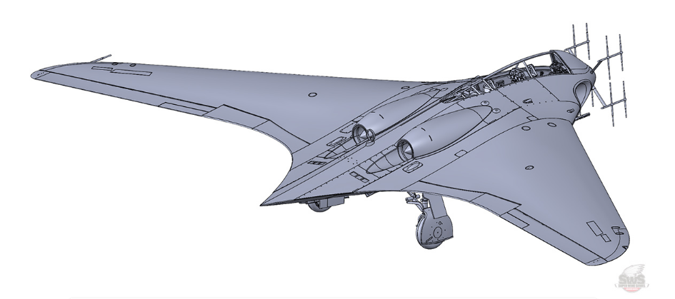 1/32 - Horten Ho.229B by Zoukei Mura - released - The