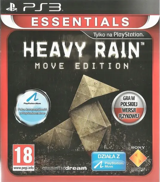 Heavy Rain Move Edition (2010) PS3  -NoGRP / Polska Wersja językowa
