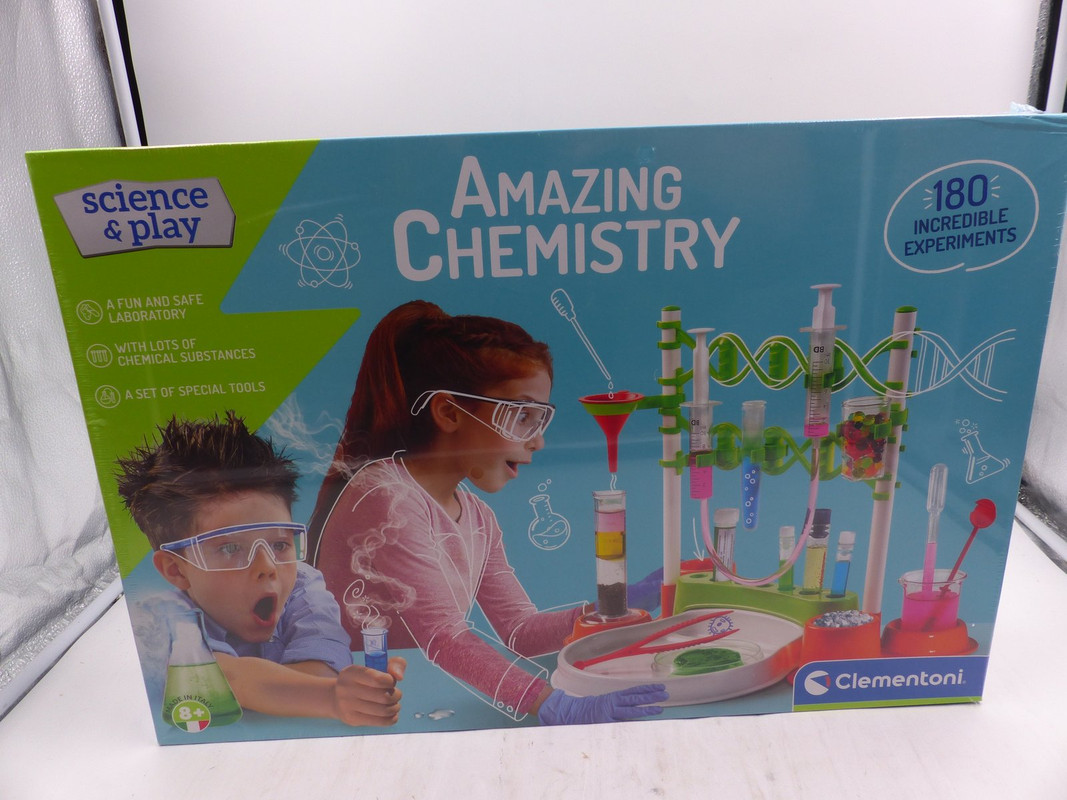 SCIENCE AND PLAY AMAZING CHEMISTRY SCIENCE KIT 61728