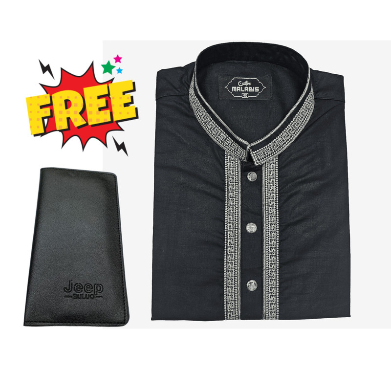 কমফোর্টেবল এমব্রয়ডারেড পাঞ্জাবি প্রিমিয়াম বক্স সহ + ফ্রি ওয়ালেট