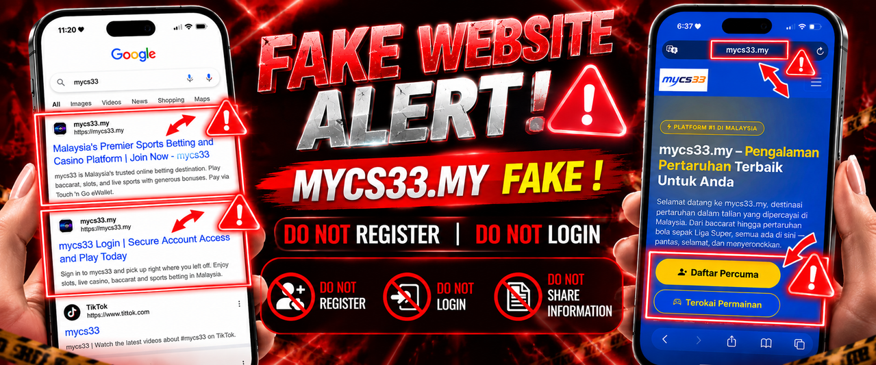MYCS33 Fake Website Security Alert