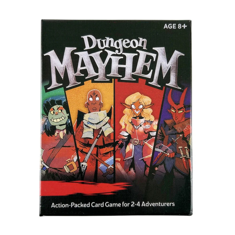 Share Dungeon Mayhem Board Game Cards Monster Madness Card English Toy Gift (1)