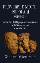 Gennaro Maccarone – Proverbi e motti popolari Vol. II (2026)