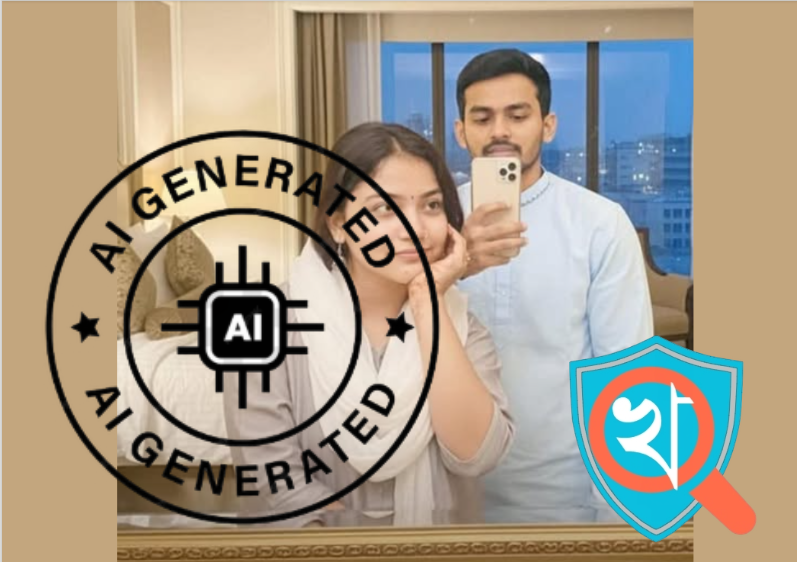 উপদেষ্টা আসিফ মাহমুদের সঙ্গে প্রচারিত হৃদিতার ছবি কৃত্রিমভাবে তৈরি