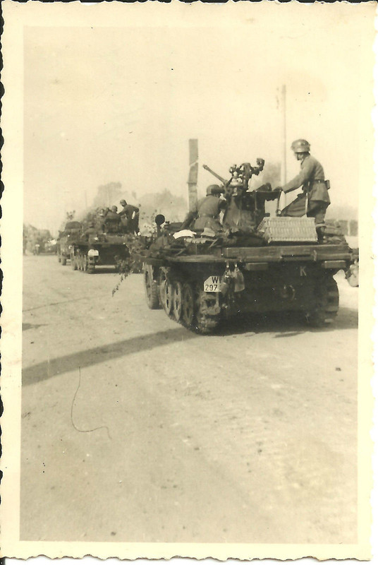 Flak-SFL 2.Pz-Div Strassenkampf Zerstörung Donch