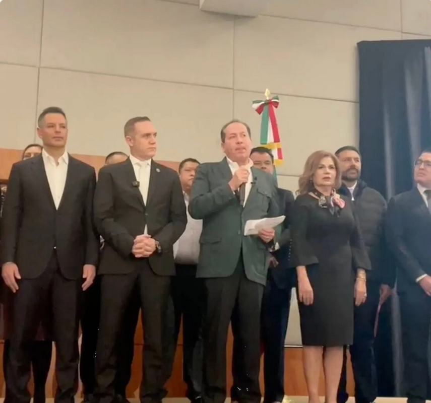 Alianza en apoyo a candidatura de Sheinbaum por parte de Eruviel Ávila, Murat y Rubalcava