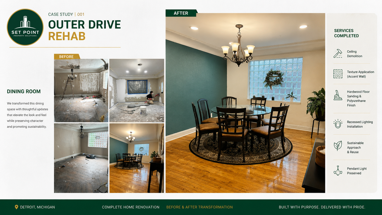 Case study renovation progress - stage 2