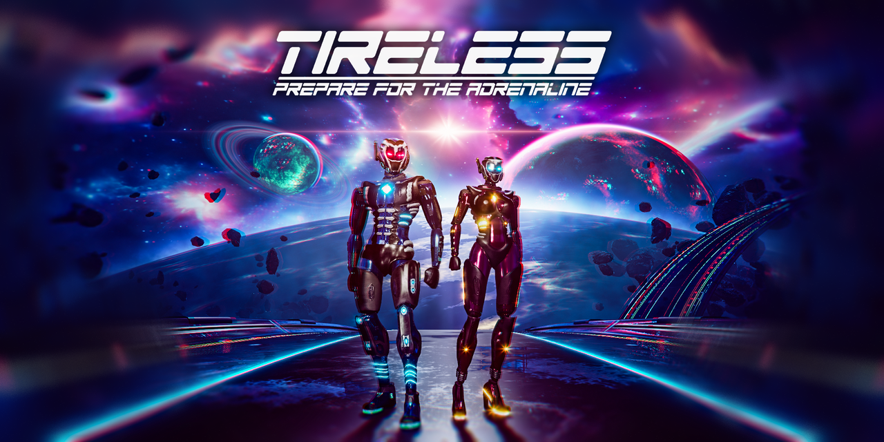 TIRELESS main menu artwork