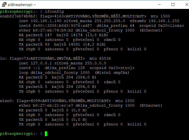 ifconfig