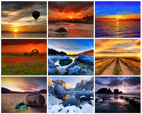 Beautiful Sundown collection wallpapers (Pack 2)