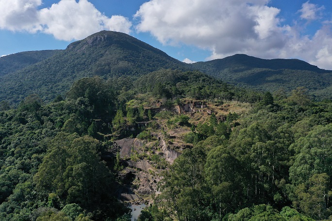 Paisagens do Parque Serra da Baitaca