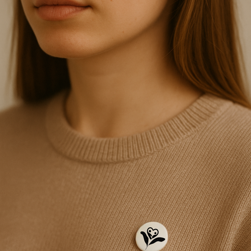 Donation Pin Badge