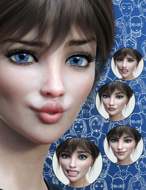 Young Expressive for Genesis 8 Female(s) Young Expressive for Genesis 8 Female(s)