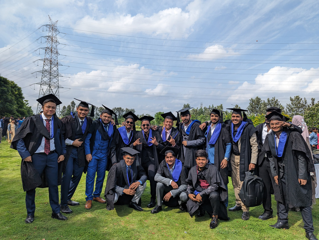 BCU graduation moment