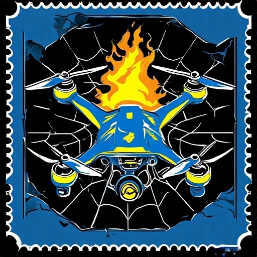 Postal-stamp-style-art-of-a-fl-56