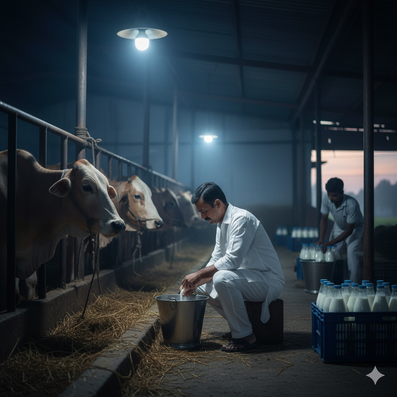 Amit Soni Sanwer Milk Vendor