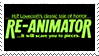 Stamp of Reanimator logo.