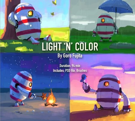 Gumroad - Light 'n' Color Tutorial Pack By Goro Fujita