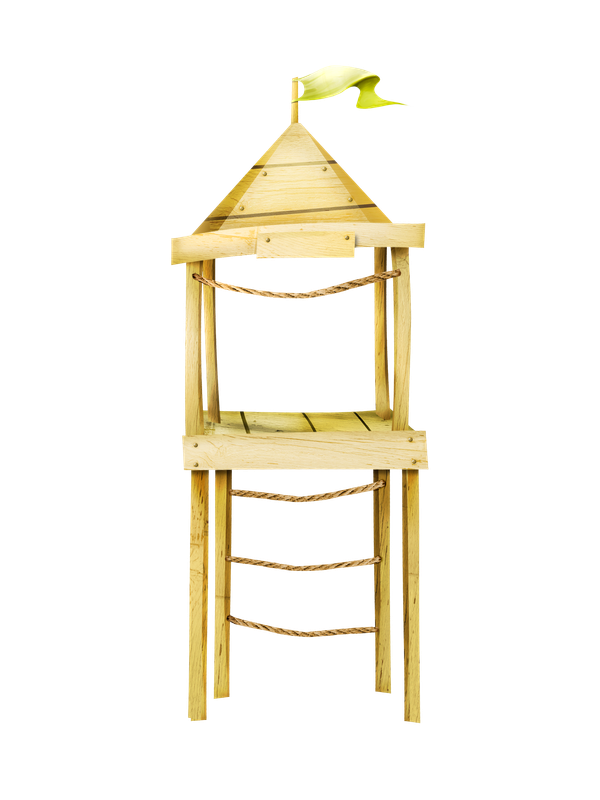 emeto_summer playground_tower_green flag