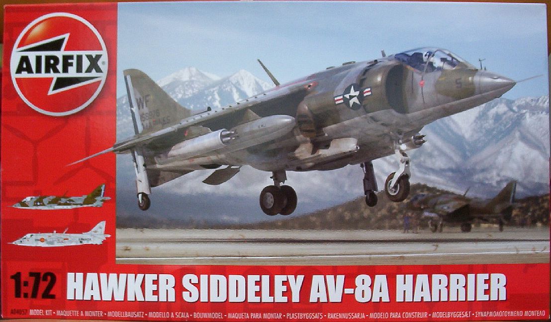 Airfix 72 Hawker Siddeley AV-8A Harrier