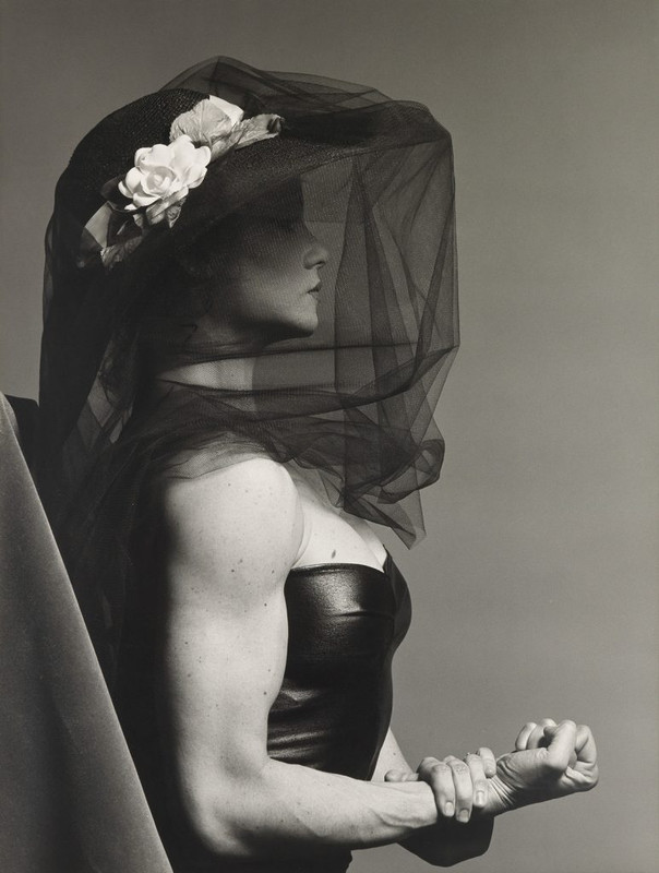 A photo of the piece being discussed in this passage: Lisa Lyon