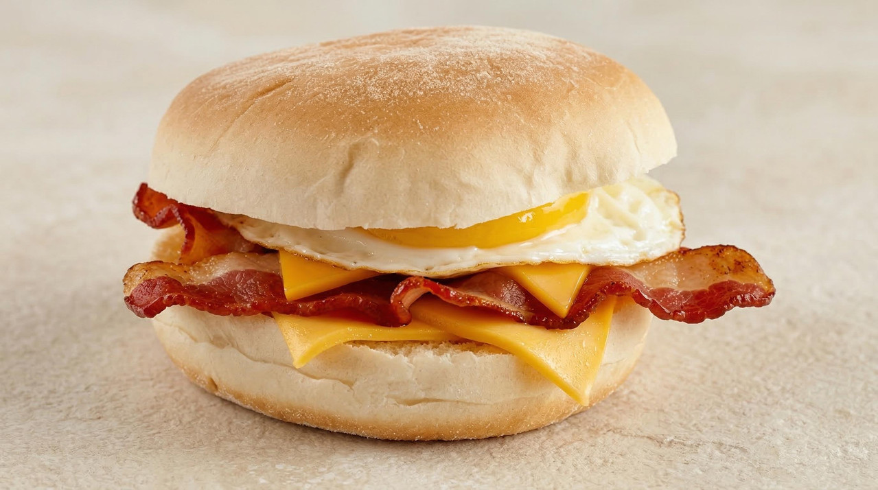EGG BACON BUN