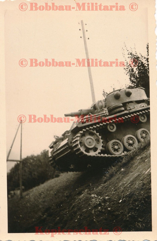 V886 Italien 1944 Lanzotal Panzerkampfwagen Panzer 3 Turmschürzen Panzerung