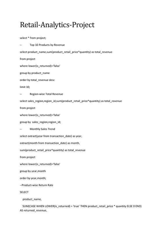 Supply Chain Dashboard