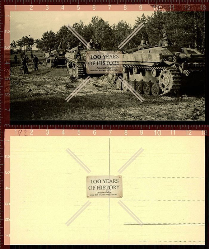 Orig. Foto Panzer Tank Sturmgeschütz Russland1