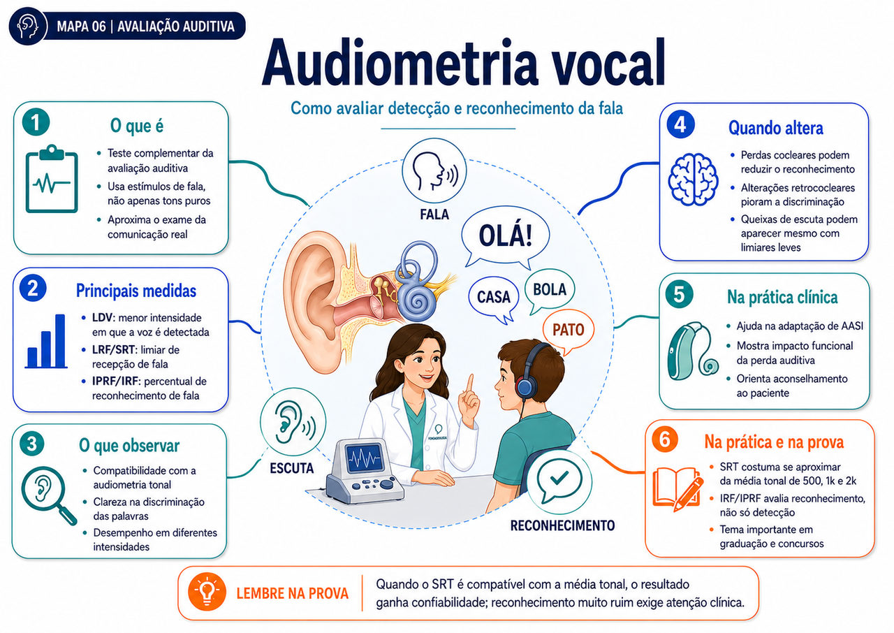 Mapa mental de Fonoaudiologia 4