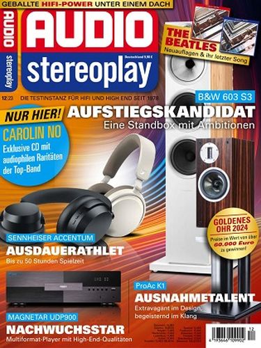 Cover: Audio Stereoplay Magazin Dezember No 12 2023