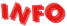 text which reads "info"