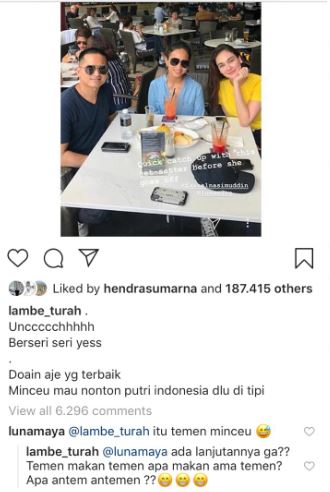 Jawaban Luna Maya akan sosok Faisal Nasimuddin.