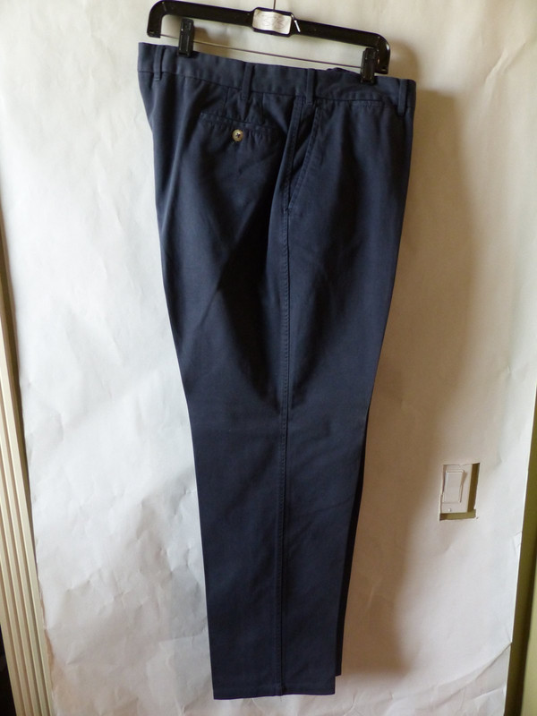 VALENTINI BASIC MENS DRESS PANTS IN DARK BLUE US MENS SIZE 48 ITALIAN 58