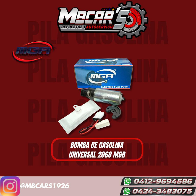 BOMBA DE GASOLINA UNIVERSAL PICO VERDE 2068