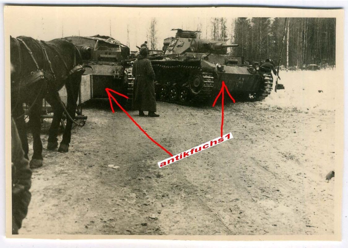 Panzer III und Sturmgeschütz an der Ost-Front mi